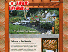 Tablet Screenshot of bclandscapeandlawn.com